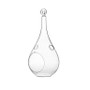 HCH0209 - Tear Drop Hanging Glass Terrarium - 2.5"x9.5" HCH0209 - Tear Drop Hanging Glass Terrarium - 2.5"x9.5"