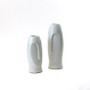 CFV9212WT - Large White Moai Vase - 12" CFV9212WT - Large White Moai Vase - 12"
