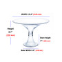 VCP1309 Clear Center Bowl Stand - 14x9 (4PCS)