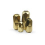 CGV5110GD - Large Gold Geometric Vase - 5"x10"H CGV5110GD - Large Gold Geometric Vase - 5"x10"H