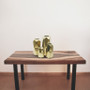 CGV5110GD - Large Gold Geometric Vase - 5"x10"H CGV5110GD - Large Gold Geometric Vase - 5"x10"H