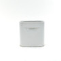 CRV3608WT - Medium White Flat Portfolio Vase - 7.5" W x 2.9" L  x 7.5" H CRV3608WT - Medium White Flat Portfolio Vase - 7.5" W x 2.9" L  x 7.5" H