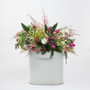 CRV3608WT - Medium White Flat Portfolio Vase - 7.5" W x 2.9" L  x 7.5" H CRV3608WT - Medium White Flat Portfolio Vase - 7.5" W x 2.9" L  x 7.5" H
