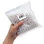 BEPR32WT - Medium White Undrilled Plastic Faux Pearls - 1/2", 14mm BEPR32WT - Medium White Undrilled Plastic Faux Pearls - 1/2", 14mm