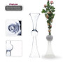 VTV2130 - Clear Reversible Trumpet Vase - 30" VTV2130 - Clear Reversible Trumpet Vase - 30"