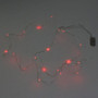 LED6081 - 7ft LED 20 Rice Light Strand - Red