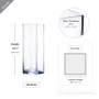 VBV0620 - Block Glass Vase - 6"x20" (4 pcs/case) VBV0620 - Block Glass Vase - 6"x20" (4 pcs/case)