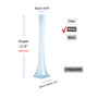 VTW0112WT - White Eiffel Tower Vase - 12" VTW0112WT - White Eiffel Tower Vase - 12"