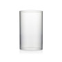 HST0610 - Clear Hurricane Candle Shade Chimney Tube  [No Bottom] - 6" x 10"