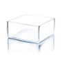 VBV0804 - Block Glass Vase - 8"x4" VBV0804 - Block Glass Vase - 8"x4"