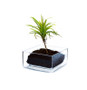 VBV0804 - Block Glass Vase - 8"x4" VBV0804 - Block Glass Vase - 8"x4"