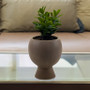 CUB3007DE - Desert Sand Ceramic Urn Vase - 5.7" x 7" CUB3007DE - Desert Sand Ceramic Urn Vase - 5.7" x 7"