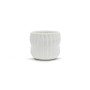 CUD8906WT Large Unique White Ceramic Pot - 6.5" W x 6" H (12 pcs) CUD8906WT Large Unique White Ceramic Pot - 6.5" W x 6" H (12 pcs)