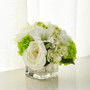 VBV0406 - Square Glass Block Vase - 4" x 6" VBV0406 - Square Glass Block Vase - 4" x 6"