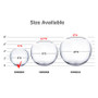 VBW0006 Clear Bubble Bowl Glass Vase - 6" (8PCS) VBW0006 Clear Bubble Bowl Glass Vase - 6" (8PCS)