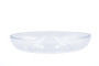 PL075CL - Clear Plastic Floral Designer Dish - 7.5"