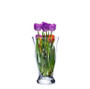 VTC1612 - Tapered Unique Floral Glass Vase - 12"