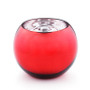 VBW0008RD - Metallic Red Bubble Bowl Vase - 8"