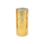 HST0408GS - Gold Speckled Glass Hurricane Candle Shade Chimney Tube [No Bottom] - 4" x 8"