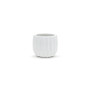 CUD0305WT Medium Unique Modern White Pot - 5.1" H (12 pcs) CUD0305WT Medium Unique Modern White Pot - 5.1" H (12 pcs)