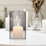 HST4712 - Clear Hurricane Candle Shade Chimney Tube (NO Bottom) -  4.7" x 12" (12 pcs/case) HST4712 - Clear Hurricane Candle Shade Chimney Tube (NO Bottom) -  4.7" x 12" (12 pcs/case)
