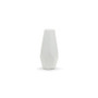 CGV0910WT Tall White Geometric Vase - 5" W x 10.2" H (12 pcs) CGV0910WT Tall White Geometric Vase - 5" W x 10.2" H (12 pcs)