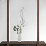 CGV0910WT Tall White Geometric Vase - 5" W x 10.2" H (12 pcs) CGV0910WT Tall White Geometric Vase - 5" W x 10.2" H (12 pcs)