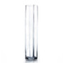 VBV0424 - Tall Square Block Vase - 4"x24" (6 pcs/case)