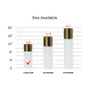 CYL0412GW - Gold Topped White Ceramic Cylinder - 12" (12 pcs) CYL0412GW - Gold Topped White Ceramic Cylinder - 12" (12 pcs)