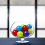 VBW0912 - Bowl Glass Vase with Stem - 7.5"x12" VBW0912 - Bowl Glass Vase with Stem - 7.5"x12"