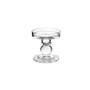 3.4" Small Clear Classic Pillar / Taper Candle Holder 3.4" Small Clear Classic Pillar / Taper Candle Holder