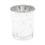 VOT0025SS - Silver Speckled Mercury Cylinder Votive Candle Holder - 2.75" VOT0025SS - Silver Speckled Mercury Cylinder Votive Candle Holder - 2.75"