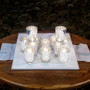 VOT0025SS - Silver Speckled Mercury Cylinder Votive Candle Holder - 2.75" VOT0025SS - Silver Speckled Mercury Cylinder Votive Candle Holder - 2.75"