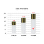 CYL0420GW - Gold Topped White Ceramic Cylinder - 20" CYL0420GW - Gold Topped White Ceramic Cylinder - 20"