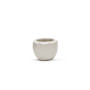 CGB3904WT - Medium White Geometric Pot - 5.1" W x 4.1" H CGB3904WT - Medium White Geometric Pot - 5.1" W x 4.1" H
