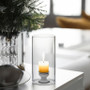 HST3508 - Clear Hurricane Candle Shade Chimney Tube (NO Bottom) -  3.5" x 8" (24 pcs/case) HST3508 - Clear Hurricane Candle Shade Chimney Tube (NO Bottom) -  3.5" x 8" (24 pcs/case)