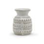 CUV9806WT - Fancy White Pineapple Vase - 6" H CUV9806WT - Fancy White Pineapple Vase - 6" H