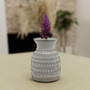 CUV9807WT Fancy White Pineapple Vase - 7.5" H (8 pcs) CUV9807WT Fancy White Pineapple Vase - 7.5" H (8 pcs)