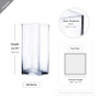 VBV0616 - Block Glass Vase - 6"x16" (4 pcs/case) VBV0616 - Block Glass Vase - 6"x16" (4 pcs/case)