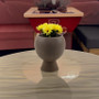 CUB3004DE - Desert Sand Ceramic Urn Vase - 3.5" x 4" CUB3004DE - Desert Sand Ceramic Urn Vase - 3.5" x 4"