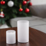 HST0306FR - Frosted Glass Hurricane Candle Shade Chimney Tube [No Bottom] - 3" x 6"