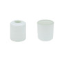2.36" Velora Glass Reversible Candle Holder - (Various Colors)
