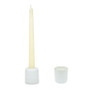 2.36" Velora Glass Reversible Candle Holder - (Various Colors)