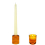 2.36" Velora Glass Reversible Candle Holder - (Various Colors)
