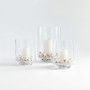 VHV4309 - Taylor Raised Hurricane Pillar Candle Holder / Vase - 9" VHV4309 - Taylor Raised Hurricane Pillar Candle Holder / Vase - 9"