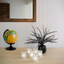 LED17 - Warm White Flickering Flameless LED Candle in Plastic Frosted Holder - 2.25" (6 pcs/pack) LED17 - Warm White Flickering Flameless LED Candle in Plastic Frosted Holder - 2.25" (6 pcs/pack)