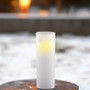 HST0310FR - Frosted Glass Hurricane Candle Shade Chimney Tube [No Bottom] - 3" x 10"