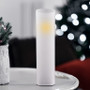 HST0314FR - Frosted Glass Hurricane Candle Shade Chimney Tube [No Bottom] - 3" x 14"