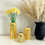 Medium Glass Cylinder Domed Top Bud Vase - 5.5" (Various Colors) Medium Glass Cylinder Domed Top Bud Vase - 5.5" (Various Colors)