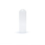 Large Glass Cylinder Domed Top Bud Vase - 8" (Various Colors) Large Glass Cylinder Domed Top Bud Vase - 8" (Various Colors)